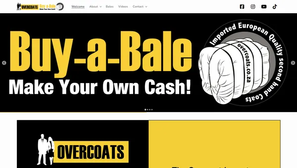 Overcoats website