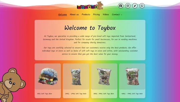 Toybox website